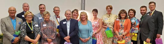 Wilmington Rotary Club officers and Board for 2024-25